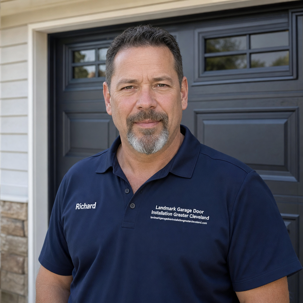 Richard Anderson, owner of Landmark Garage Door Installation Greater Cleveland